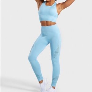 Gymshark Sky Blue Energy Seamless Leggings